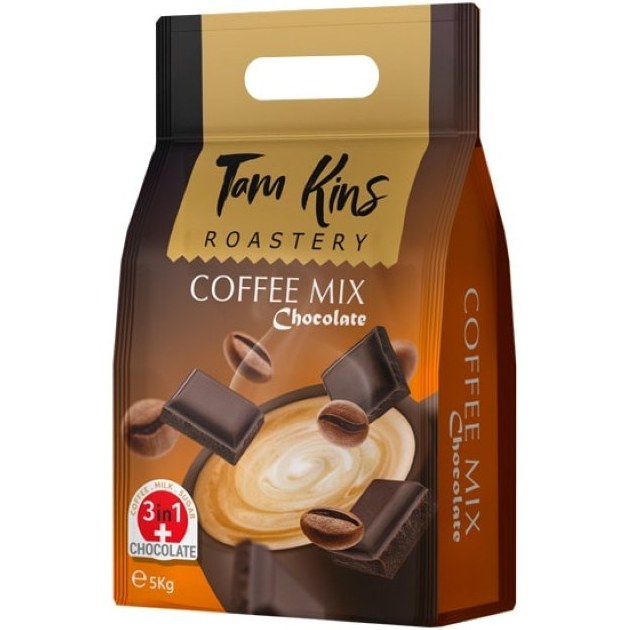 پودر کافی میکس شکلاتی 1*3 تام کینز 5 کیلوگرمی